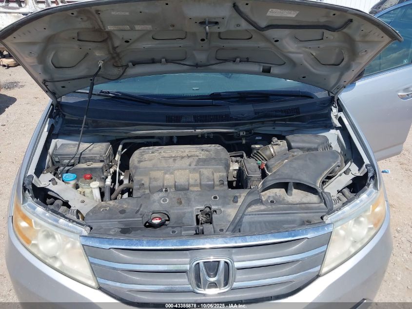 2012 Honda Odyssey Ex-L VIN: 5FNRL5H69CB075631 Lot: 43385878