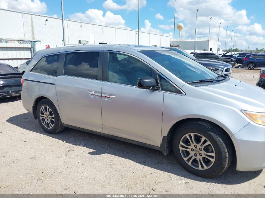 2012 Honda Odyssey Ex-L VIN: 5FNRL5H69CB075631 Lot: 43385878