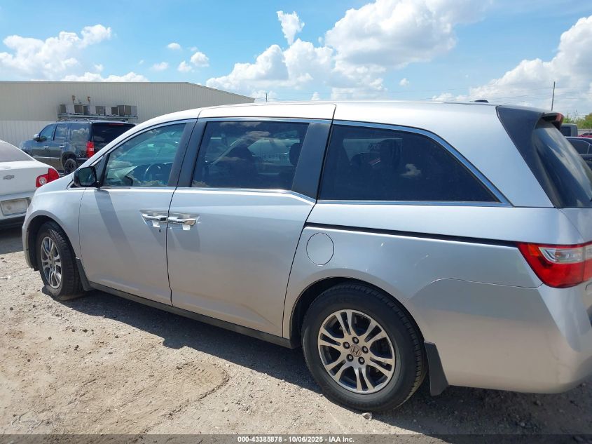 2012 Honda Odyssey Ex-L VIN: 5FNRL5H69CB075631 Lot: 43385878