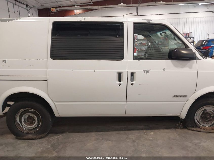 1996 Chevrolet Astro VIN: 1GCDM19WXTB113787 Lot: 43385881