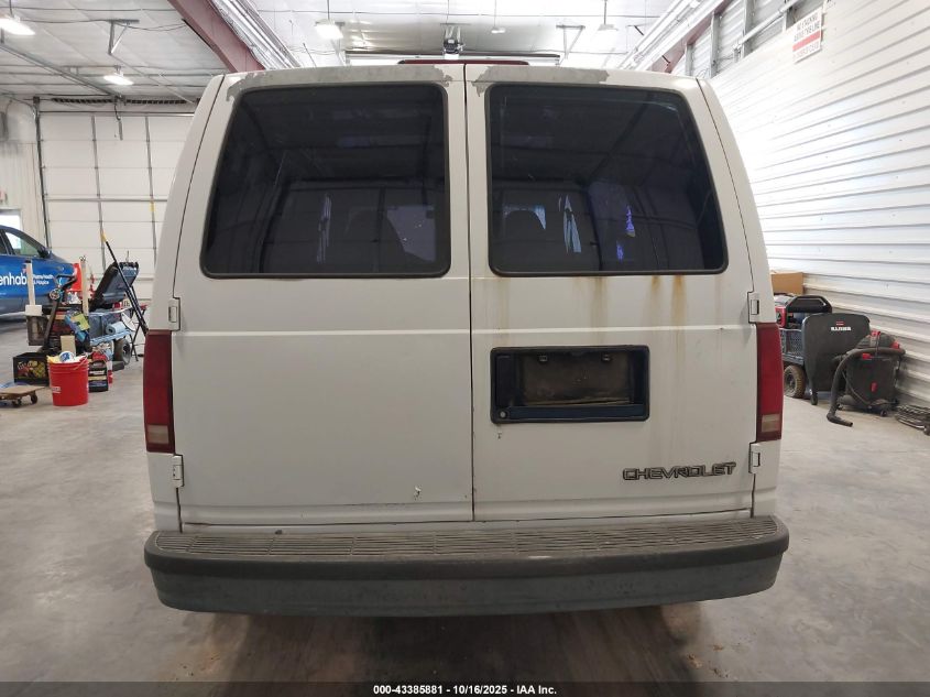 1996 Chevrolet Astro VIN: 1GCDM19WXTB113787 Lot: 43385881