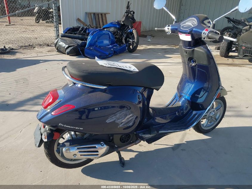 2024 Vespa Primavera/Sprint 150 VIN: ZAPMD18G4R5100159 Lot: 43385885