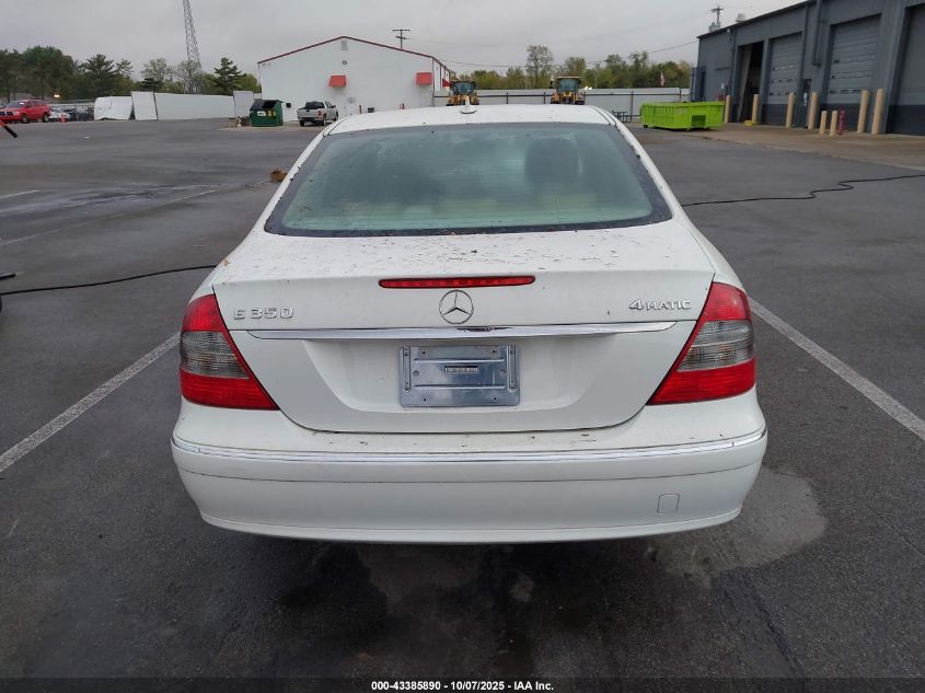 2009 Mercedes-Benz E 350 4Matic VIN: WDBUF87X69B380589 Lot: 43385890