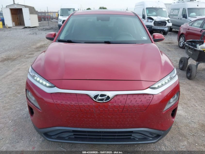 2019 Hyundai Kona Ev Limited VIN: KM8K33AG3KU036592 Lot: 43385928