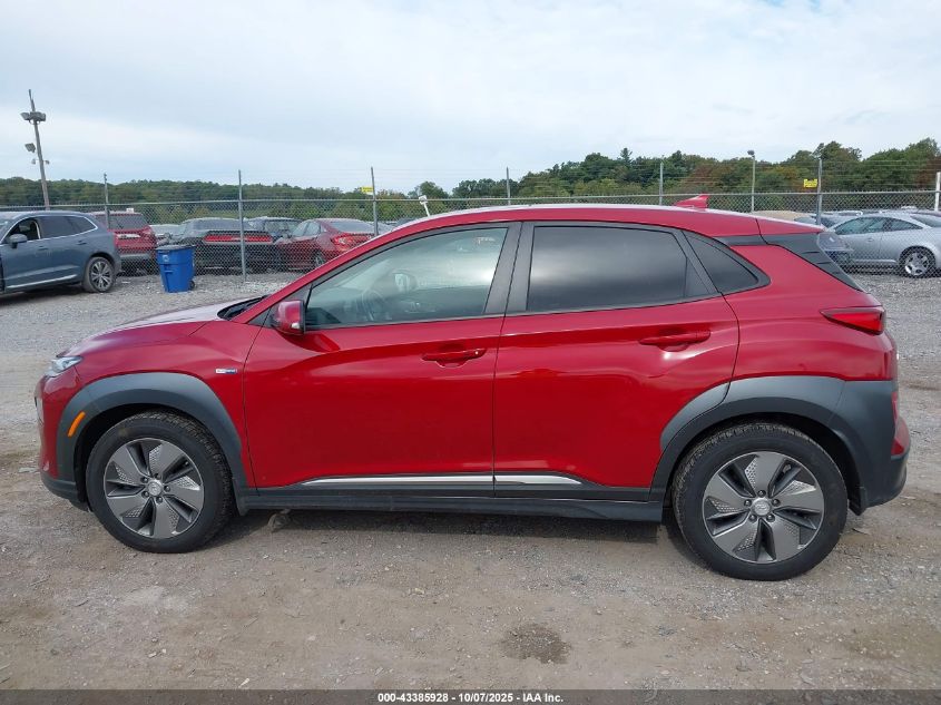 2019 Hyundai Kona Ev Limited VIN: KM8K33AG3KU036592 Lot: 43385928