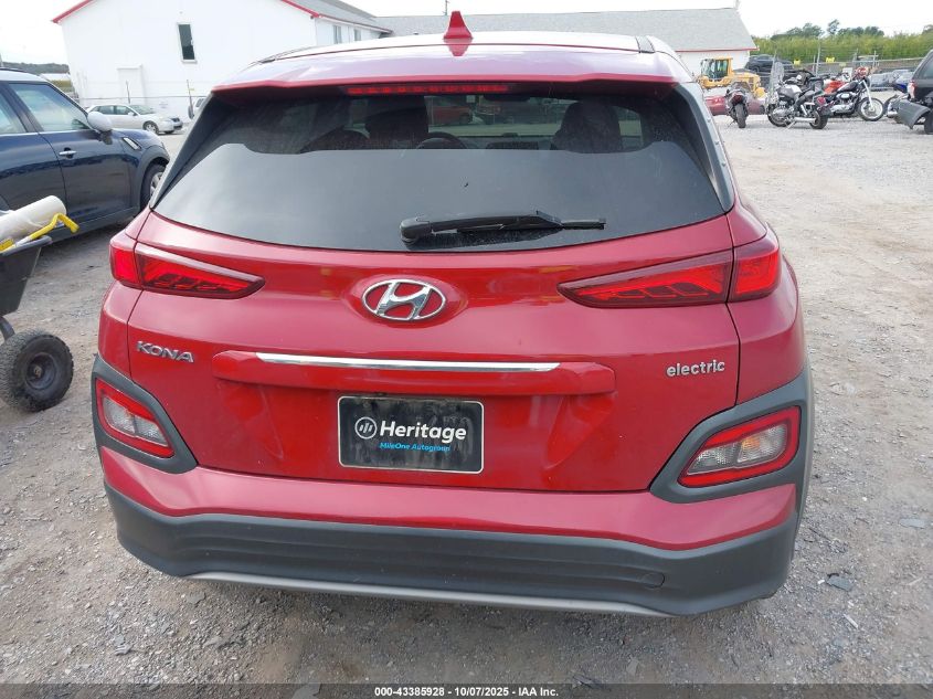 2019 Hyundai Kona Ev Limited VIN: KM8K33AG3KU036592 Lot: 43385928