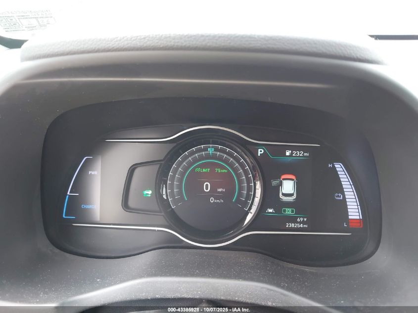 2019 Hyundai Kona Ev Limited VIN: KM8K33AG3KU036592 Lot: 43385928