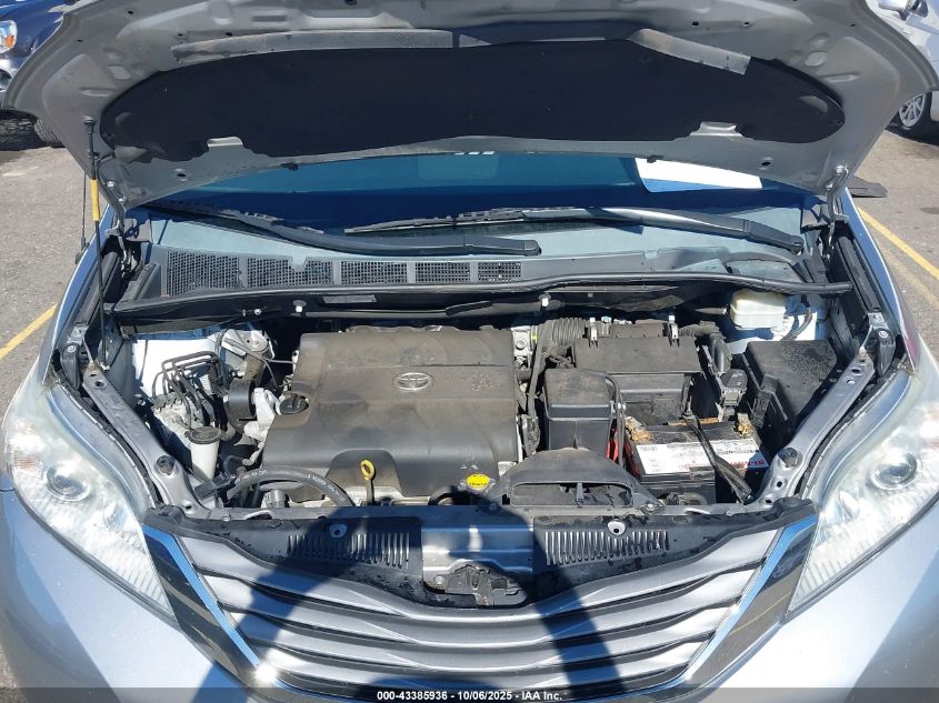 2014 Toyota Sienna Xle V6 8 Passenger VIN: 5TDYK3DC0ES486316 Lot: 43385936