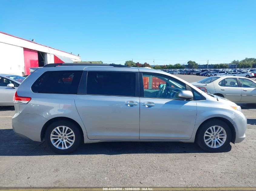 2014 Toyota Sienna Xle V6 8 Passenger VIN: 5TDYK3DC0ES486316 Lot: 43385936