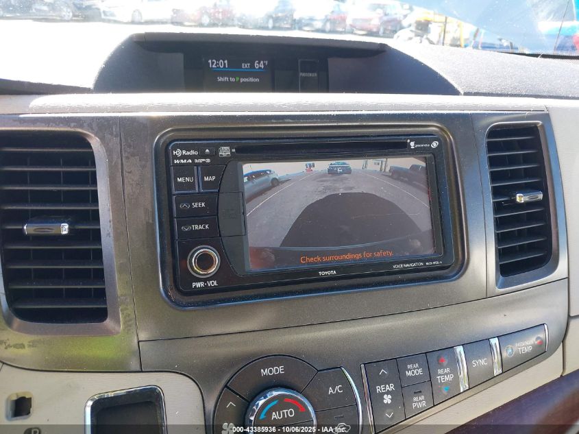 2014 Toyota Sienna Xle V6 8 Passenger VIN: 5TDYK3DC0ES486316 Lot: 43385936