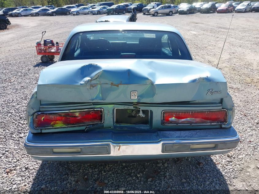 1986 Buick Riviera VIN: 1G4EZ57B8GU415761 Lot: 43385956
