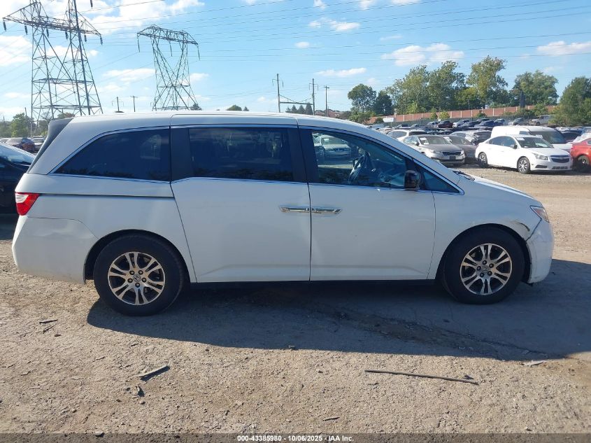 2012 Honda Odyssey Ex-L VIN: 5FNRL5H64CB042519 Lot: 43385980