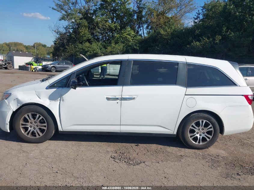 2012 Honda Odyssey Ex-L VIN: 5FNRL5H64CB042519 Lot: 43385980