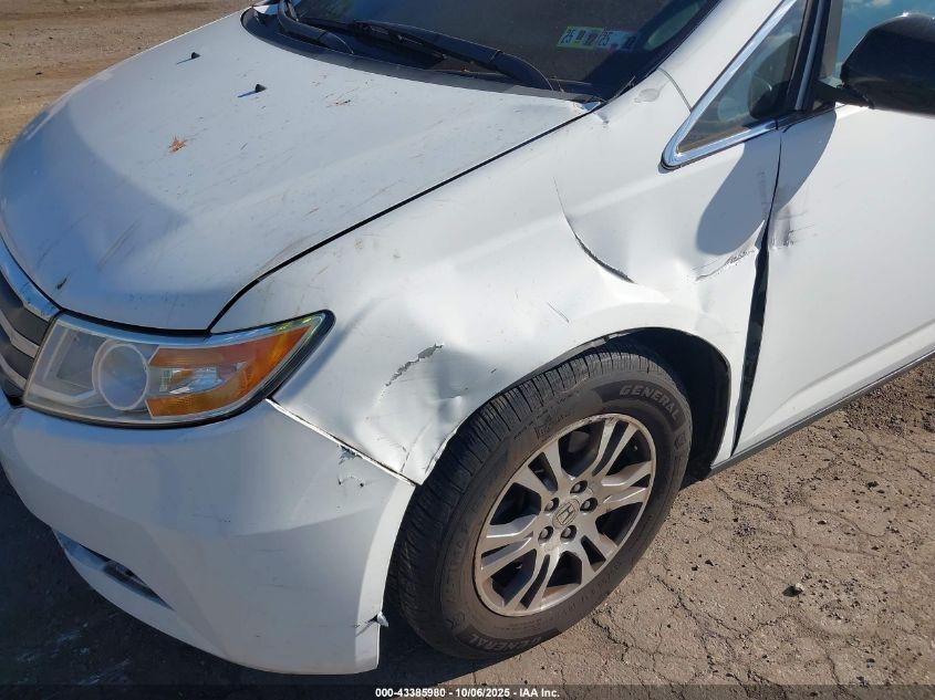 2012 Honda Odyssey Ex-L VIN: 5FNRL5H64CB042519 Lot: 43385980