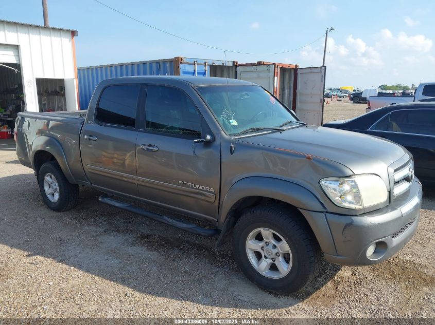 2006 Toyota Tundra Sr5 V8 VIN: 5TBDT44186S505382 Lot: 43386006