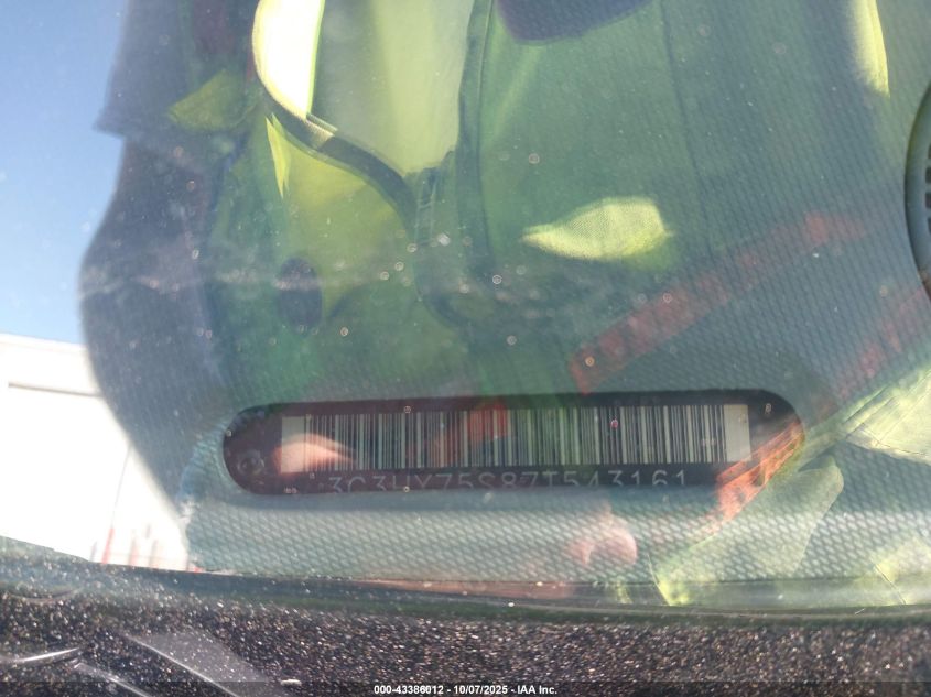 2007 Chrysler Pt Cruiser Gt VIN: 3C3HY75S87T543161 Lot: 43386012