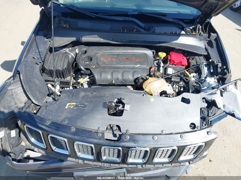 2019 Jeep Compass Latitude Fwd VIN: 3C4NJCBB2KT855422 Lot: 43386017