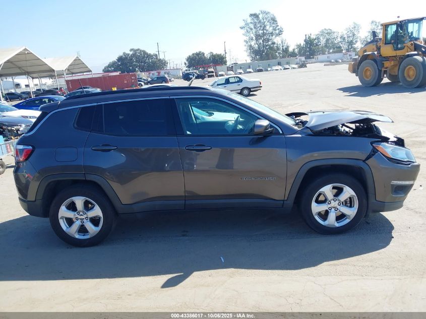 2019 Jeep Compass Latitude Fwd VIN: 3C4NJCBB2KT855422 Lot: 43386017
