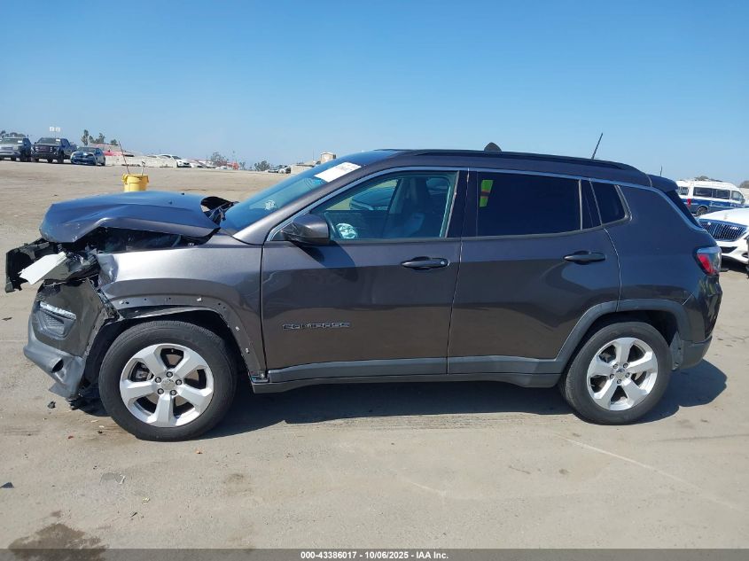 2019 Jeep Compass Latitude Fwd VIN: 3C4NJCBB2KT855422 Lot: 43386017
