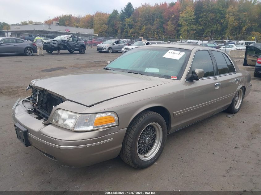 2002 Ford Crown Victoria Lx VIN: 2FAFP74W82X147092 Lot: 43386023