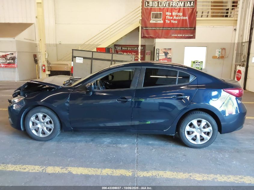 2016 Mazda Mazda3 I Sport VIN: JM1BM1T79G1276838 Lot: 43386037