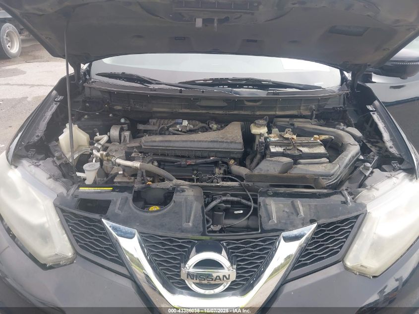 2016 Nissan Rogue Sl VIN: 5N1AT2MV3GC738022 Lot: 43386038