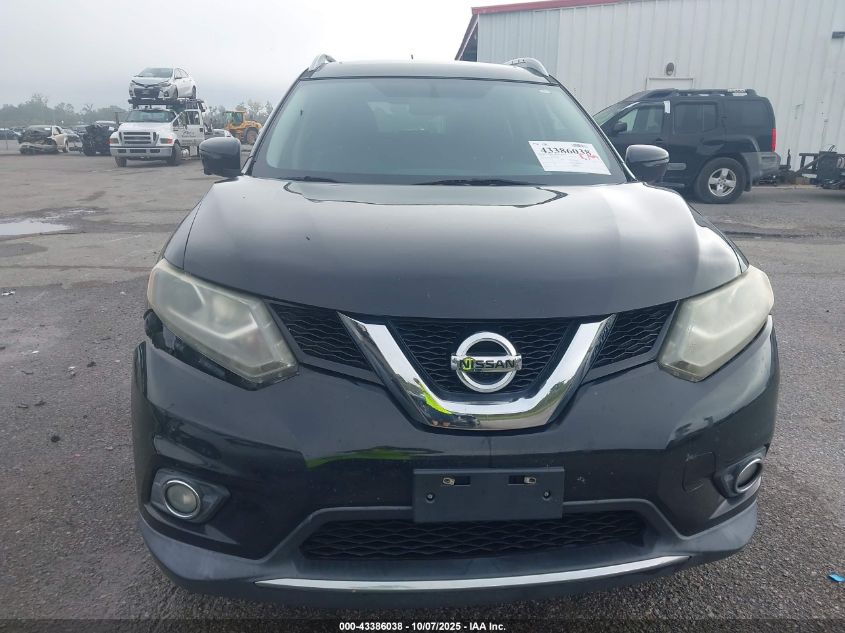 2016 Nissan Rogue Sl VIN: 5N1AT2MV3GC738022 Lot: 43386038