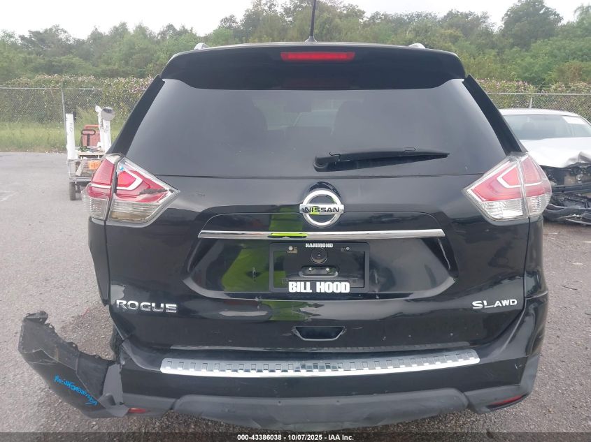 2016 Nissan Rogue Sl VIN: 5N1AT2MV3GC738022 Lot: 43386038