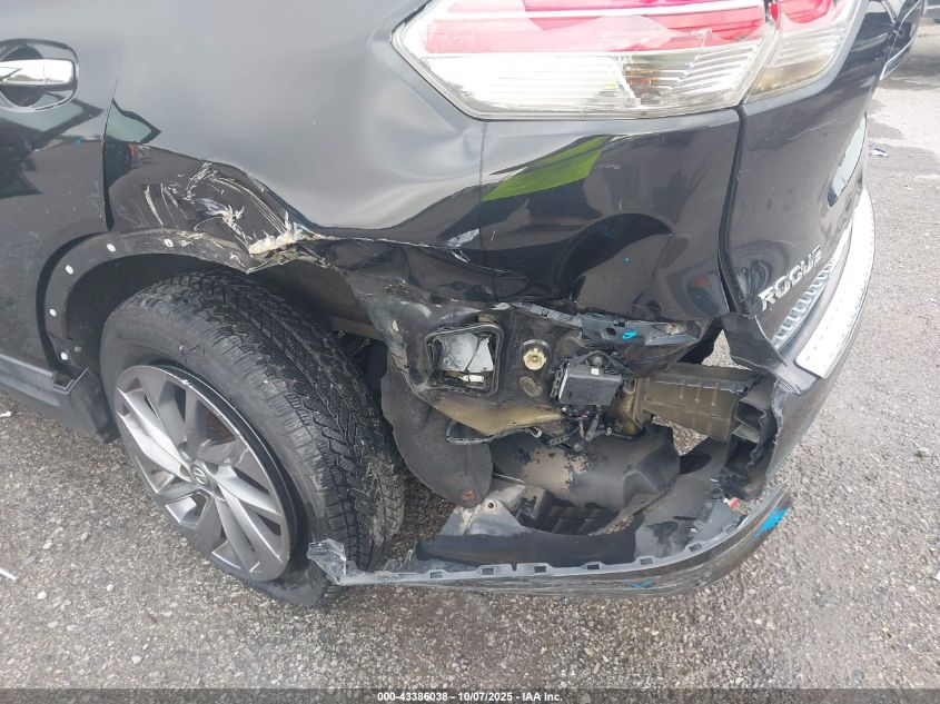 2016 Nissan Rogue Sl VIN: 5N1AT2MV3GC738022 Lot: 43386038