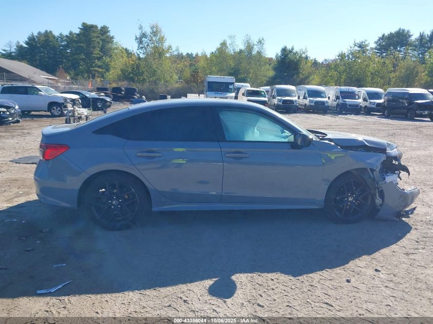 2022 Honda Civic Sport VIN: 2HGFE2F54NH582568 Lot: 43386044