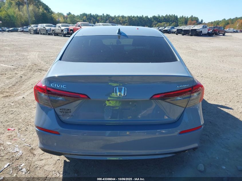 2022 Honda Civic Sport VIN: 2HGFE2F54NH582568 Lot: 43386044