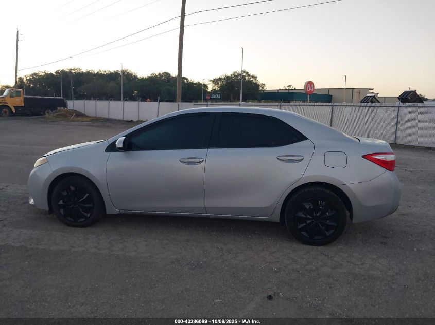 2016 Toyota Corolla Le VIN: 2T1BURHE1GC508656 Lot: 43386089