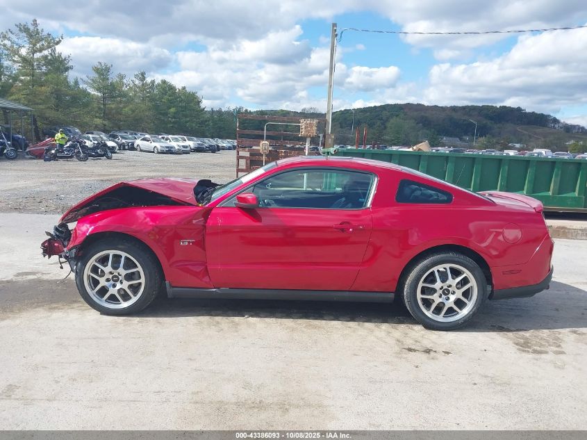 2010 Ford Mustang Gt/Gt Premium VIN: 1ZVBP8CH3A5117058 Lot: 43386093
