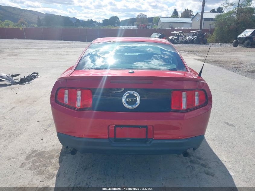 2010 Ford Mustang Gt/Gt Premium VIN: 1ZVBP8CH3A5117058 Lot: 43386093