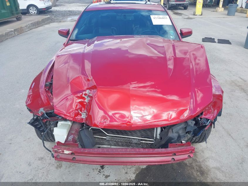 2010 Ford Mustang Gt/Gt Premium VIN: 1ZVBP8CH3A5117058 Lot: 43386093