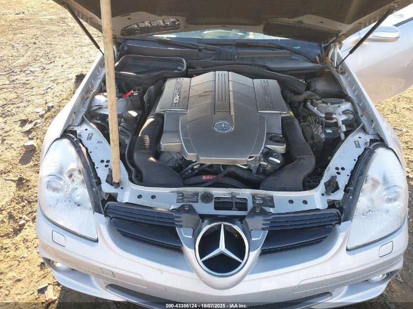 2007 Mercedes-Benz Slk 55 Amg VIN: WDBWK73F47F158263 Lot: 43386124