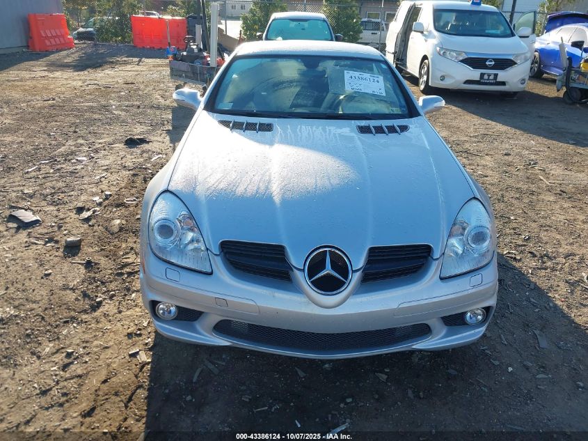 2007 Mercedes-Benz Slk 55 Amg VIN: WDBWK73F47F158263 Lot: 43386124