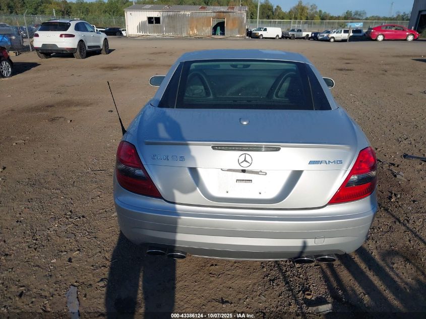 2007 Mercedes-Benz Slk 55 Amg VIN: WDBWK73F47F158263 Lot: 43386124