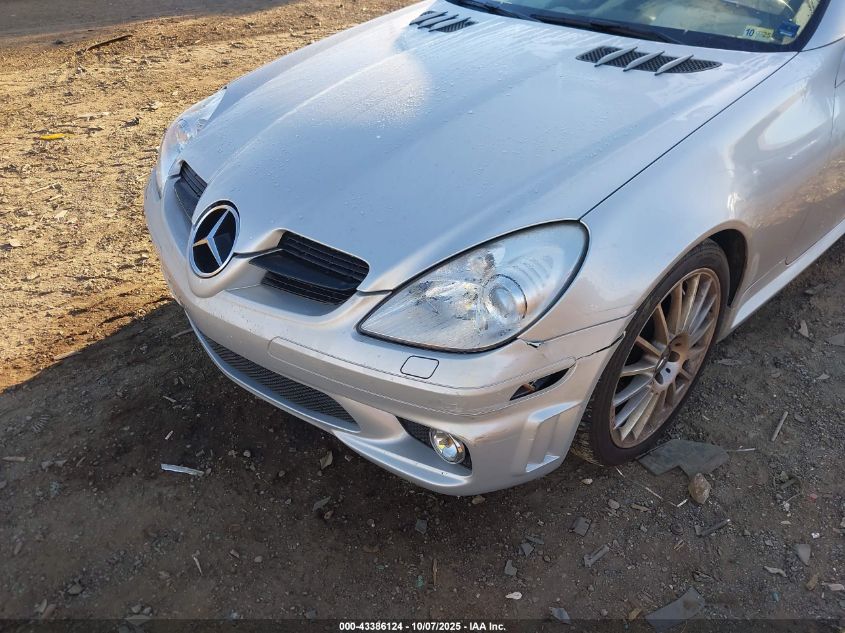 2007 Mercedes-Benz Slk 55 Amg VIN: WDBWK73F47F158263 Lot: 43386124
