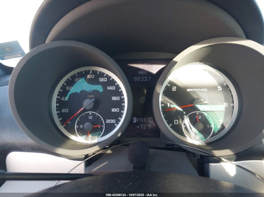 2007 Mercedes-Benz Slk 55 Amg VIN: WDBWK73F47F158263 Lot: 43386124