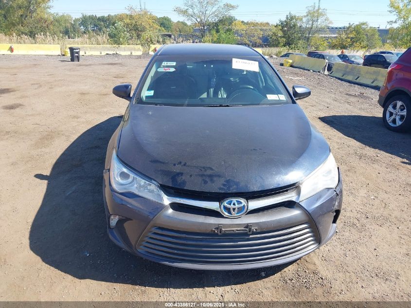 2015 Toyota Camry Hybrid Le VIN: 4T1BD1FK4FU176607 Lot: 43386127