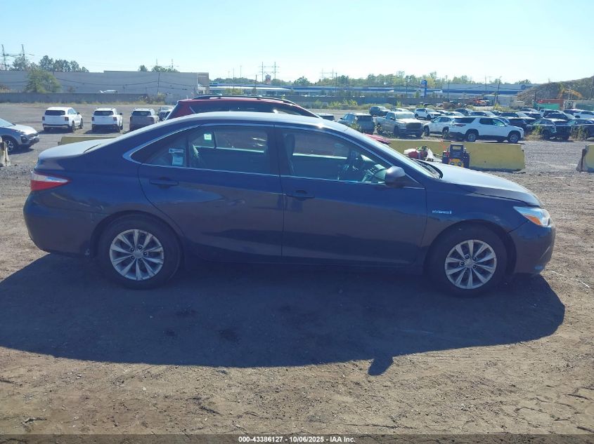 2015 Toyota Camry Hybrid Le VIN: 4T1BD1FK4FU176607 Lot: 43386127