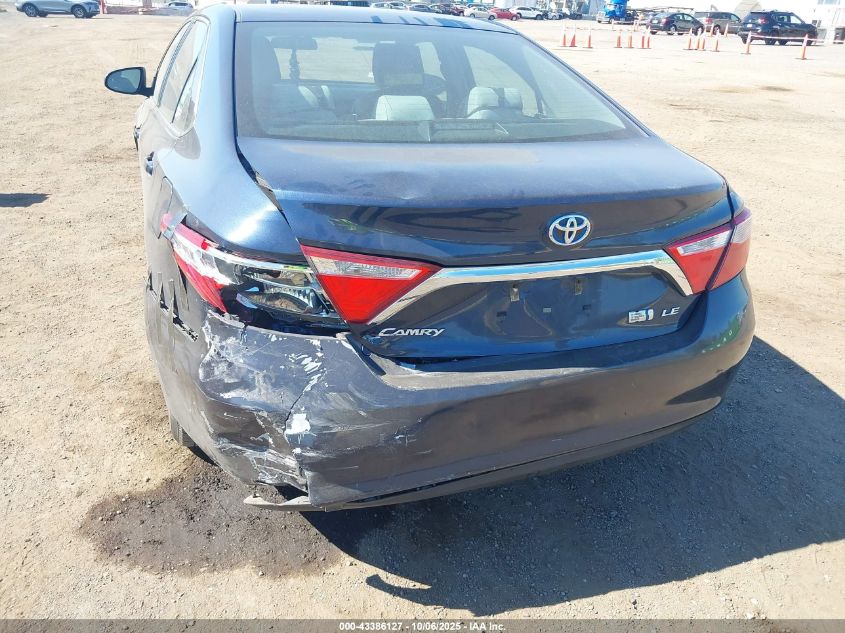 2015 Toyota Camry Hybrid Le VIN: 4T1BD1FK4FU176607 Lot: 43386127