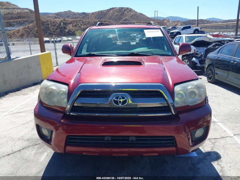 2006 Toyota 4Runner Sr5 Sport V6 VIN: JTEBU14R768066157 Lot: 43386138
