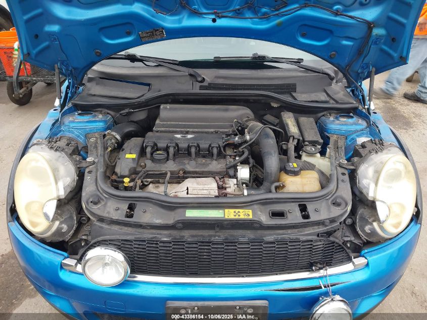 2007 Mini Cooper S VIN: WMWMF73557TL88137 Lot: 43386154