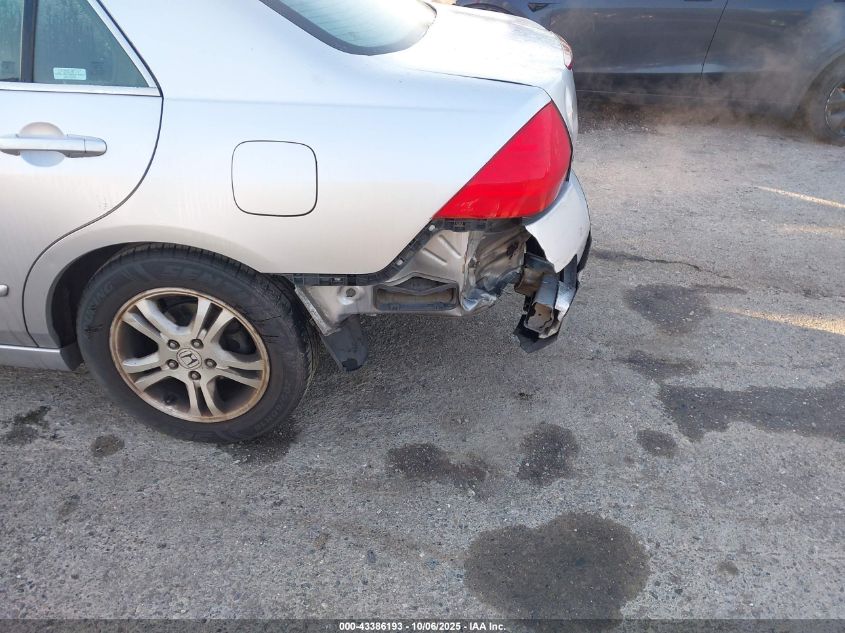 2007 Honda Accord 2.4 Ex VIN: 1HGCM56767A149487 Lot: 43386193