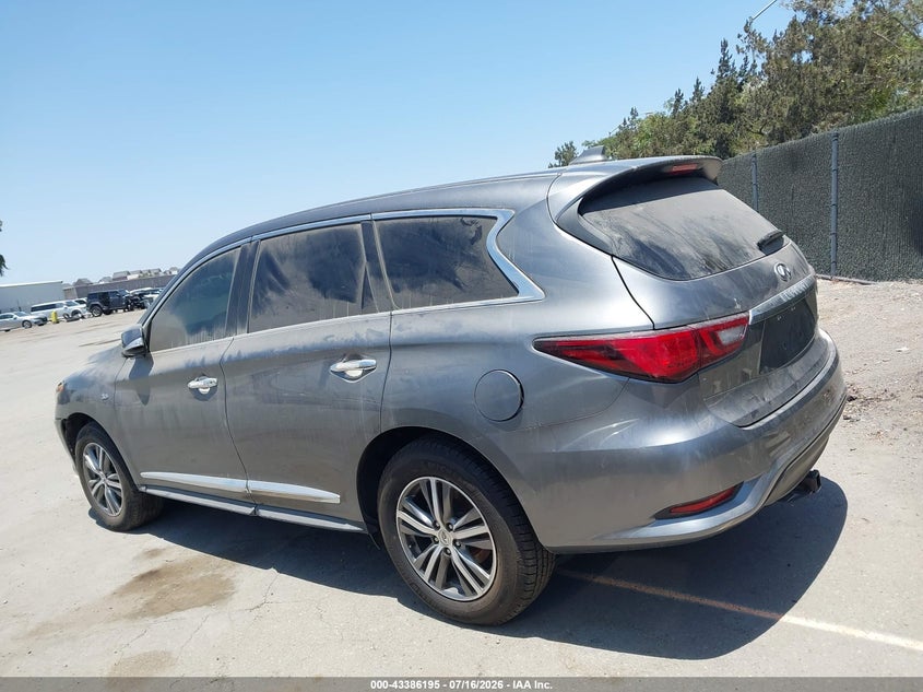 2020 Infiniti Qx60 Pure VIN: 5N1DL0MN7LC514943 Lot: 43386195