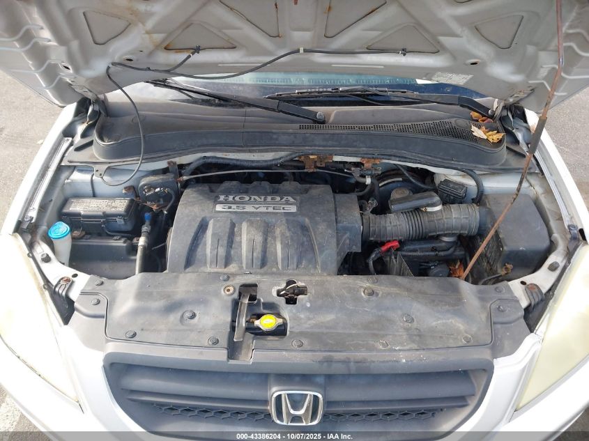 2005 Honda Pilot Ex-L VIN: 2HKYF18745H565614 Lot: 43386204