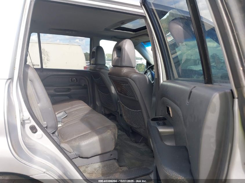 2005 Honda Pilot Ex-L VIN: 2HKYF18745H565614 Lot: 43386204