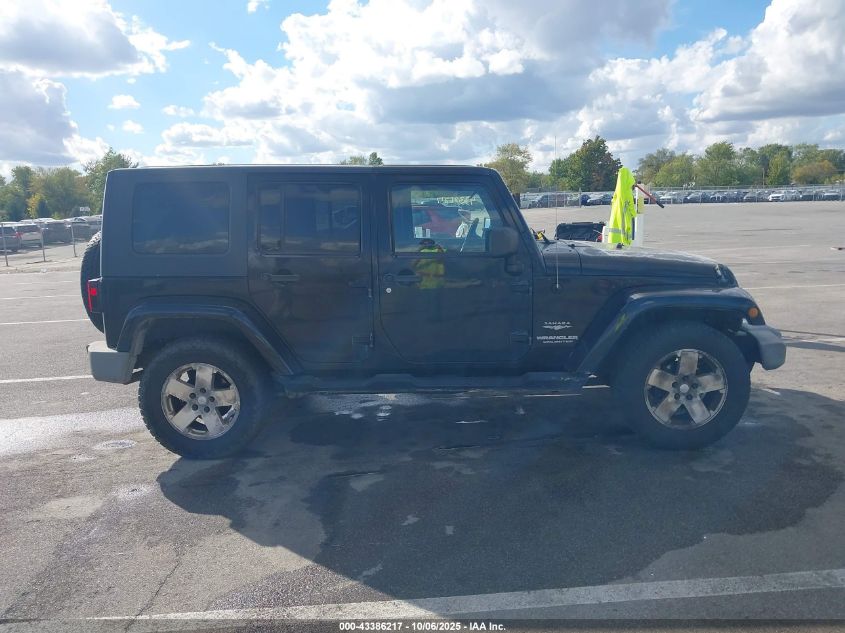 2008 Jeep Wrangler Unlimited Sahara VIN: 1J4GA59128L652630 Lot: 43386217